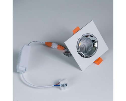 CLD001KNW1 Альфа Бел+Хром Св-к Встр. LED 7W*3500K