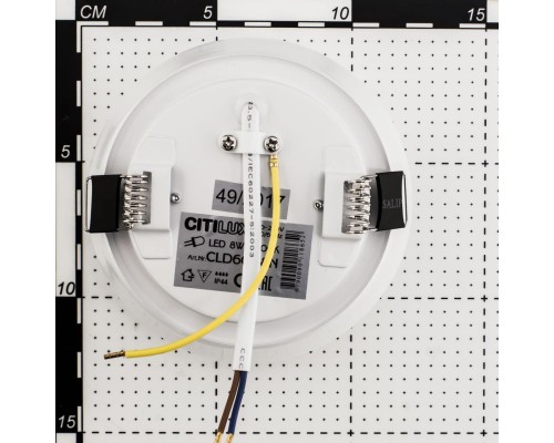 Встраиваемый светодиодный светильник Citilux CLD6008N Дельта 8 Вт 4000K Белый