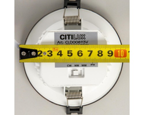 CLD008113V Акви Бронза Св-к Встр. 7W*Мульти