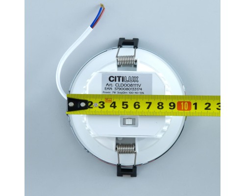 CLD008111V Акви Хром Св-к Встр. 7W*Мульти