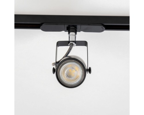 CL525T11N Ринг Черный Св-кТрековый LED 5W*4000K