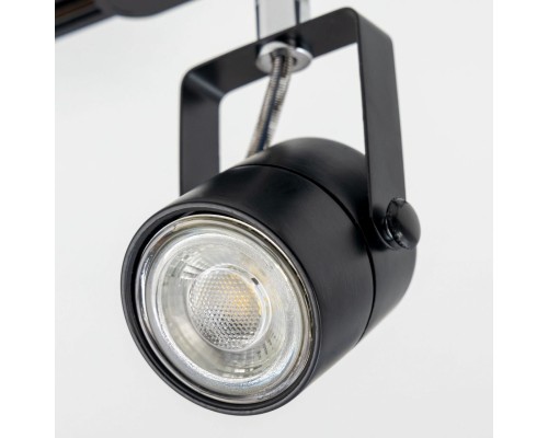 CL525T11N Ринг Черный Св-кТрековый LED 5W*4000K