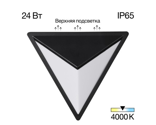 CLU0804BK DOMUS Черный Св-к Настенный