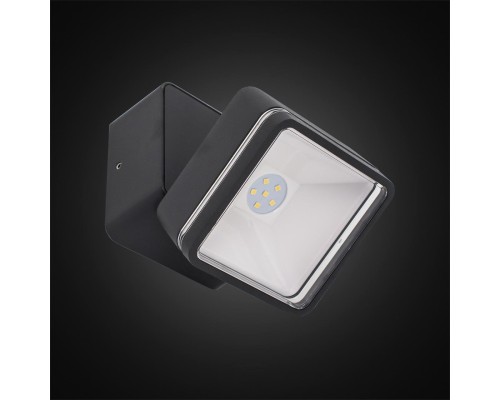 Уличный настенный светильник Citilux CLU0008K 6 Вт 4000K Черный