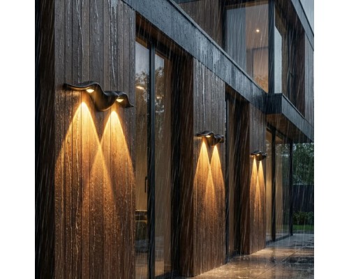 CLU0805BK JONATHAN Черный Настенный Уличный Св-к