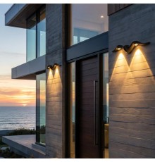 CLU0805BK JONATHAN Черный Настенный Уличный Св-к