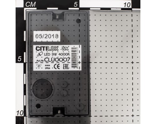 Уличный настенный светильник Citilux CLU0007 9 Вт 4000K Черный