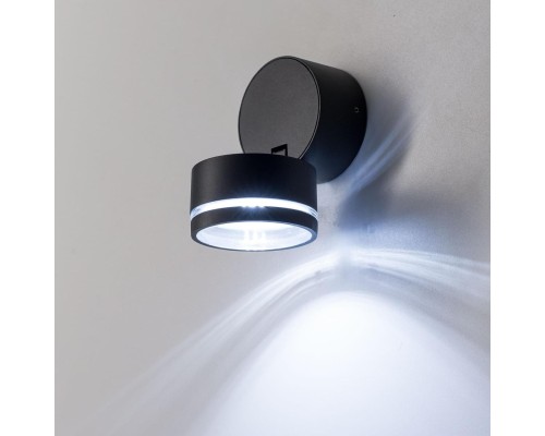 Уличный настенный светильник Citilux CLU0008R 6 Вт 4000K Черный