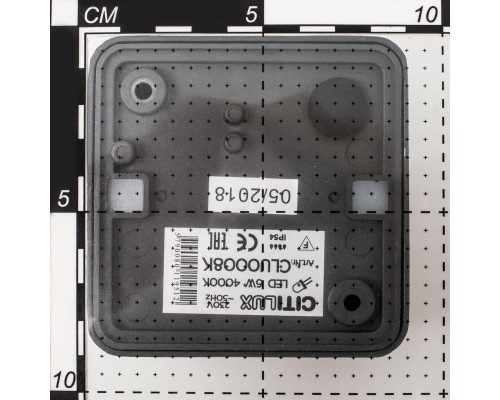 Уличный настенный светильник Citilux CLU0008K 6 Вт 4000K Черный