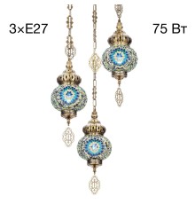 CL419136 Каир Мозаика Синяя Подвес