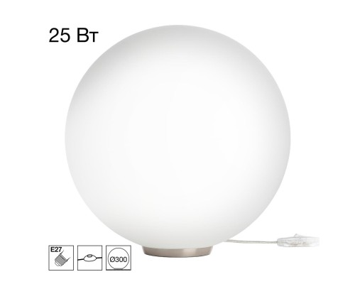 CL941D30T1 RON Настольный Св-к Шар Хром Мат.