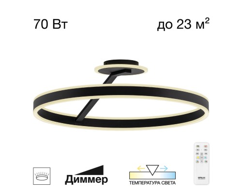 CL719761 Дуэт Черный Люстра