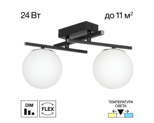 CL223122 DORSY Черный Люстра