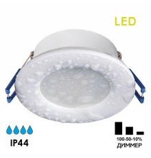 CLD008010 Акви Белый Св-к Встр. 5W*3500K