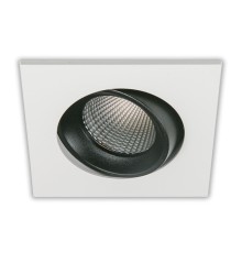 Citilux CLD001KNW4 Альфа Бел+Черный Св-к Встр. LED 7W*3500K