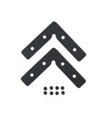 Комплект соединителей верхних для встраиваемого магнитного трека в натяжной ПВХ потолок 2 шт. Crystal Lux CLT 0.223 07