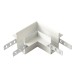 Соединитель для магнитного встраиваемого шинопровода для ГКЛ12,5 мм угловой Crystal Lux CLT 0.223 11 WH