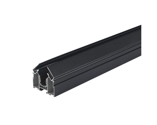 Встраиваемый магнитный трек в натяжной ПВХ потолок Crystal Lux CLT 0.134 01 L2000 BL