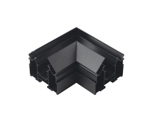 Угол соединительный для встраиваемого магнитного трека в натяжной ПВХ потолок Crystal Lux CLT 0.234 01 BL