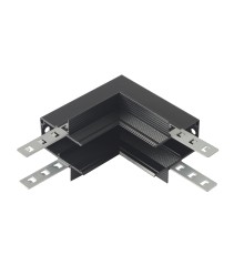 Внутренний соединитель угловой для встраиваемого магнитного шинопровода для ГКЛ12,5 мм Crystal Lux CLT 0.223 13 BL