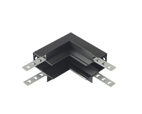 Внутренний соединитель угловой для встраиваемого магнитного шинопровода для ГКЛ12,5 мм Crystal Lux CLT 0.223 13 BL