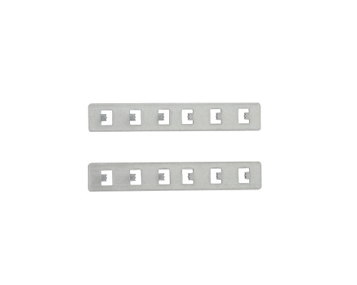 Планка соединительная для встраиваемого магнитного шинопровода (боковая) для ГКЛ12,5 мм 2 шт. Crystal Lux CLT 0.223 05