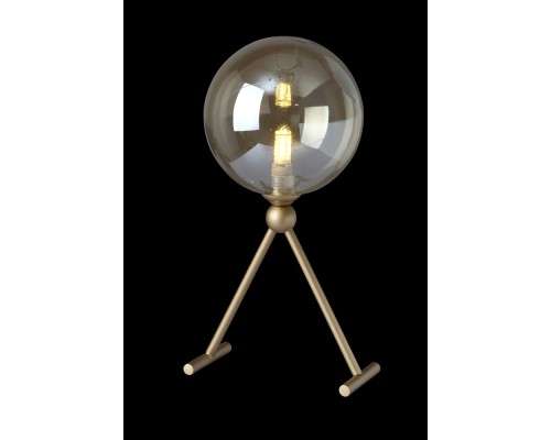 Настольная лампа Crystal Lux FRANCISCA LG1 GOLD/COGNAC