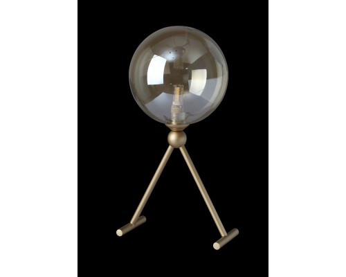 Настольная лампа Crystal Lux FRANCISCA LG1 GOLD/COGNAC