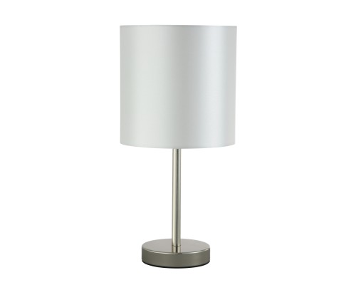 Настольная лампа Crystal Lux SERGIO LG1 NICKEL Е14 1*60W Никель