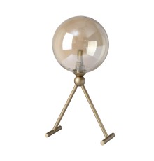 Настольная лампа Crystal Lux FRANCISCA LG1 GOLD/COGNAC