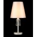Настольная лампа Crystal Lux RENATA LG1 SILVER E14 1*60W Серебряный