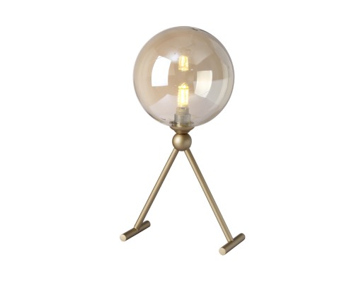 Настольная лампа Crystal Lux FRANCISCA LG1 GOLD/COGNAC