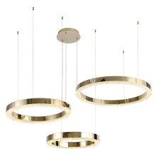 Люстра Crystal Lux SATURN SP120W LED GOLD