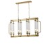 Люстра Crystal Lux TOMAS SP8 L1000 BRASS