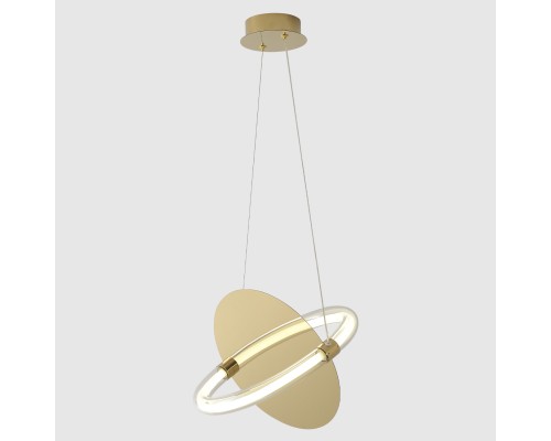 Светильник подвесной Crystal Lux NEBULA SP22W LED GOLD