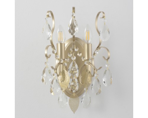 Бра Crystal Lux ESMIRALDA AP2 GOLD