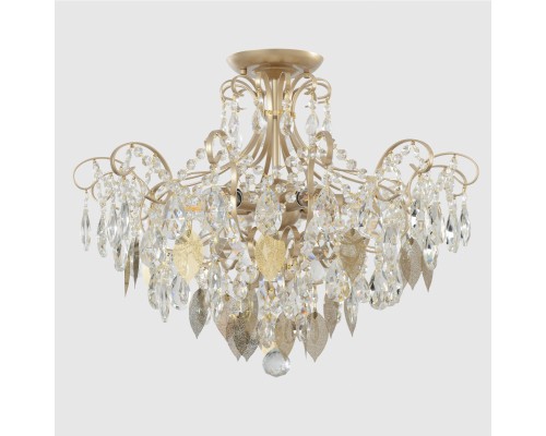 Светильник потолочный Crystal Lux ESMIRALDA PL6 GOLD