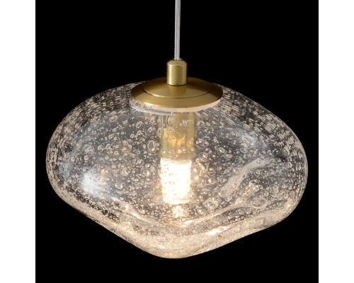 Светильник подвесной Crystal Lux FORMLESS SP1 TRANSPARENT