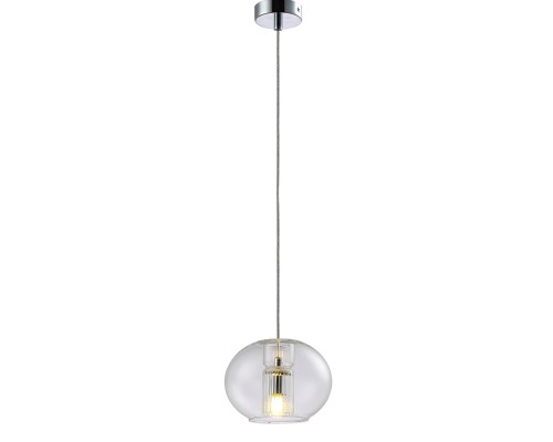 Светильник подвесной Crystal Lux BELEZA SP1 E CHROME G9 1*5W LED хром