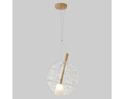 Светильник подвесной Crystal Lux FROZEN SP1 BRASS