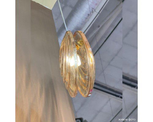 Светильник подвесной Crystal Lux MAR SP1 AMBER