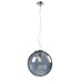 Светильник подвесной Crystal Lux MAYO SP1 D300 CHROME/BLUE E27 1*60W хром