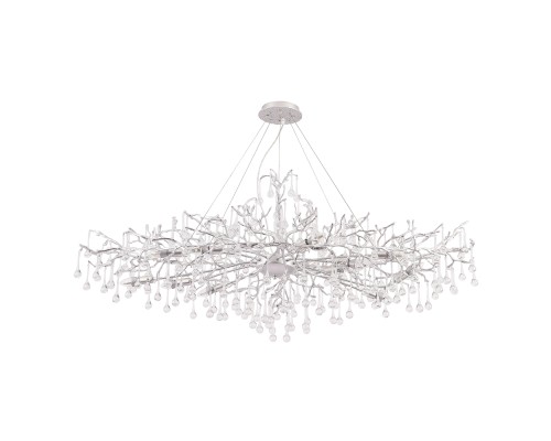 Люстра Crystal Lux REINA V2 SP12 L1500 SILVER PATINA