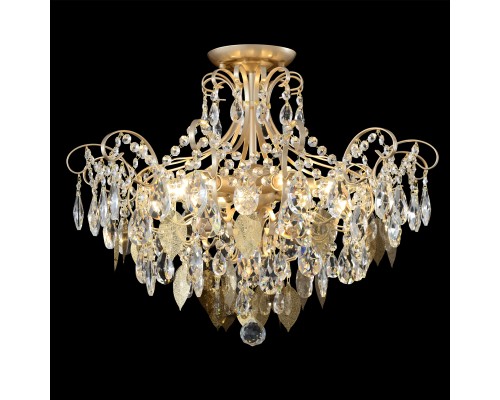 Светильник потолочный Crystal Lux ESMIRALDA PL6 GOLD