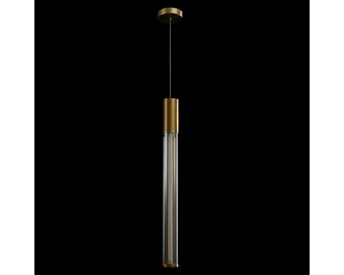 Светильник подвесной Crystal Lux LINEUP SP11W LED BRASS