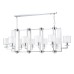 Люстры Crystal Lux NICOLAS SP10 L1300 NICKEL/WHITE