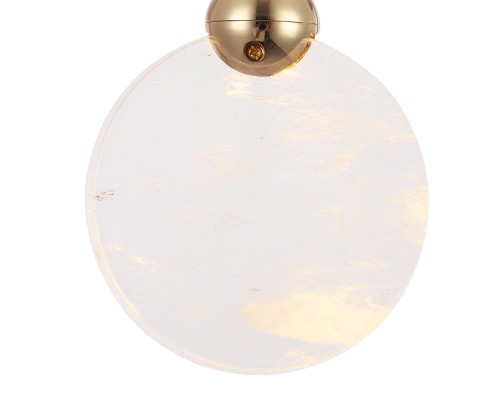 Светильник подвесной Crystal Lux CIELO SP3W LED GOLD