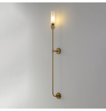 Бра Crystal Lux SIMPLY AP1.2 BRASS