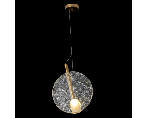 Светильник подвесной Crystal Lux FROZEN SP1 BRASS