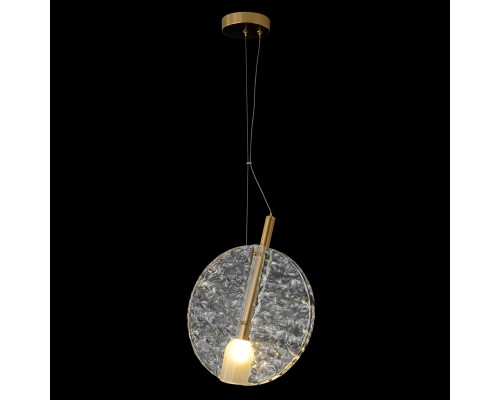 Светильник подвесной Crystal Lux FROZEN SP1 BRASS